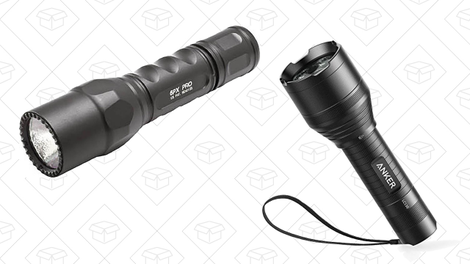 SureFire 6PX Dual Output Flashlight | $40 | AmazonAnker LC130 Water Resistant Flashlight | $50 | Amazon | Clip the $10 coupon